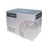 GARNITURA KROŽNIKOV TOGNANA 18 DELNA LIMPIA VIC RDEČA