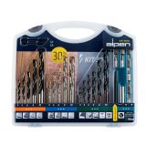 GARNITURA MEŠANIH SVEDROV ALPEN 30 DELNA V PVC KASETI KTI 30 KOVINA,KAMEN,LES