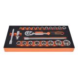 GARNITURA ORODJA TACTIX 23 KOS KLJUČI V VLOŽKU