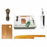 GARNITURA PRIPOMOČKOV IPAC DARILNI SET OLIVE OIL LOVERS 4/1