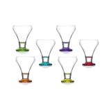 GARNITURA SKLED 6 DELNA 305 ML FROSTY BARVNO DNO