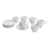 GARNITURA SKODELIC ALPEKS 6 DELNA BELA KAVA HJ1374