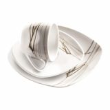 GARNITURA SKODELIC DOMESTIC 18 DELNI SPLASH BROWN