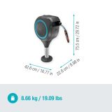 GARNITURA ZA ZALIVANJE GARDENA NOSILEC ZA CEV NA TERASI ROLL-UP M