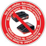 AKUMULATORSKE ŠKARJE ZA ŽIVO MEJO EINHELL GE-CG 18 LI SOLO BREZ BATERIJE IN POLNILNIKA