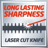 AKUMULATORSKE ŠKARJE ZA ŽIVO MEJO EINHELL GE-CG 18 LI SOLO BREZ BATERIJE IN POLNILNIKA