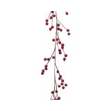 GIRLANDA 150 CM JAGODE RDEČE