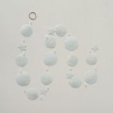 GIRLANDA, 180 CM, SORT