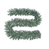 GIRLANDA 270X25 CM ZELENA Z BLEŠČICAMI, TINTON FIR
