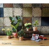 GLINENI ZUNANJI LONEC DEROMA CACHEPOT PERFETTO BELJEN 15 CM