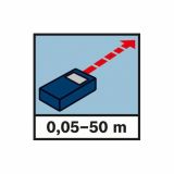 LASERSKI MERILNIK RAZDALJ BOSCH GLM 50 C PROFESSIONAL