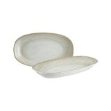 GLOBOKI KROŽNIK BONNA PATERA OVALNI 29X17CM 6 KOS