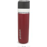 STANLEY GO IZOLIRANA STEKLENIČKA CERAMIVAC 0.70L, CRANBERRY RDEČA