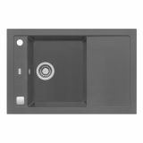 GRANITAL POMIVALNO KORITO ALVEUS FORMIC 30, G04M STEEL 760X500 MM