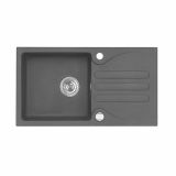 GRANITAL POMIVALNO KORITO ALVEUS GALAPAGOS 30, G91 CARBON 770X430 MM