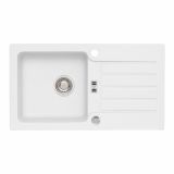 GRANITAL POMIVALNO KORITO ALVEUS NIAGARA 30, G11 ARCTIC 775X430 MM