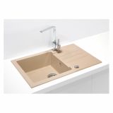 GRANITAL POMIVALNO KORITO ALVEUS ROCK 130, G55 BEIGE 780X480 MM