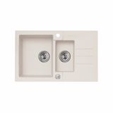 GRANITAL POMIVALNO KORITO ALVEUS ROCK 70, G11 ARCTIC 780X480 MM