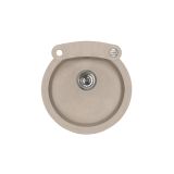 GRANITAL POMIVALNO KORITO ALVEUS ROLL 10, G22 TERRA 510X530 MM