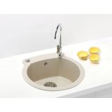 GRANITAL POMIVALNO KORITO ALVEUS ROLL 10, G22 TERRA 510X530 MM