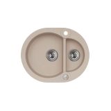 GRANITAL POMIVALNO KORITO ALVEUS ROLL 80, TERRA-G22 595X475 MM