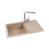 GRANITAL POMIVALNO KORITO ALVEUS SET GRAMER, G55 BEIGE ROCK 130 + AZETA P