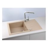 GRANITAL POMIVALNO KORITO ALVEUS SET GRAMER, G55 BEIGE ROCK 130 + AZETA P