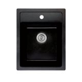 GRANITAL POMIVALNO KORITO INTER CERAMIC ICGS 4050 ČRNO