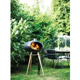 ŽAR NA OGLJE MORSOE GRILL FORNO, Z NOGAMI