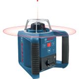ROTACIJSKI LASER BOSCH GRL 300 HV PROFESSIONAL S SPREJEMNIKOM LR1, STOJALOM BT 300 HD IN MERILNO PALICO GR 240