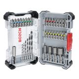 GRT VIJAČNIH NASTAVKOV BOSCH 35-DELNI KOMPLET EXTRA HARD. METAL HSS.