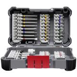 GRT VIJAČNIH NASTAVKOV BOSCH 44-DELNI HARD EXTRA ROČNI IZVIJAČ