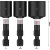 GRT VIJAČNIH NASTAVKOV BOSCH 8 X 50.10 X 50.13 X 50 MM 3 KOS
