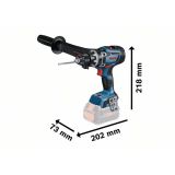 AKUMULATORSKI VRTALNIK BOSCH PROFESSIONAL GSR 18V-150 C SOLO; PROMIX 18V