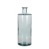 STEKLENA VAZA MICA GUAN TRANSPARENT 40X15 CM V OBLIKI STEKLENICE