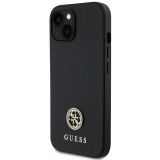 GUESS GUHCP15SPS4DGPK SILIKONSKI OVITEK ZA IPHONE 15 - ČRN