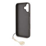 GUESS GUHCP16SGF4GCW SILIKONSKI OVITEK Z OBESKOM ZA IPHONE 16E - RJAV