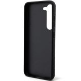 GUESS GUHCS24SHGGSHK OVITEK ZA SAMSUNG GALAXY S24 5G - ČRN Z BLEŠČICAMI