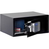 YALE TREZOR GUEST LAPTOP; VXŠXD 200X430X350MM, 11,2 KG, 24 L,  Z ELEKTRONSKA KLJUČAVNICA IN MASTER KODO + KODA GOSTA, ČRNI.