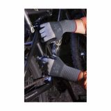 GUMENE ROKAVICE 381 ŠT. L/8 MIKROPORNI NITRIL BARVA SIVA