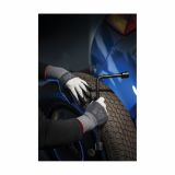 GUMENE ROKAVICE 381 ŠT. XL/9 MIKROPORNI NITRIL BARVA SIVA