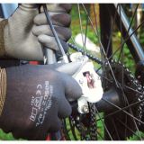 GUMENE ROKAVICE B0 502 ŠT L/8 POLIURETAN BARVA ČRNA