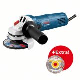 KOTNI BRUSILNIK BOSCH PROFESSIONAL GWS 750-125 + DIAMANTNA REZ. PLOŠČA