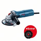 KOTNI BRUSILNIK BOSCH PROFESSIONAL GWS 9-125 S + VEČNAM. REZ. PLOŠČA