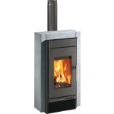 KAMINSKA PEČ HAAS+SOHN HASVIK 231.17-ST BISERNO ČRNA/SERPENTINO