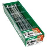VIJAK ZA LESENE KONSTRUK. SPAX HI.FORCE WIROX 8X260 ZAV=12KOS