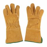 USNJENE ROKAVICE HIDROFOBIRANO GOV. USNJE MANŠETA 13 CM