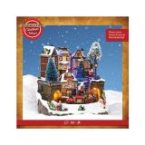 VASICA HIŠKA 26 CM Z VLAKOM IN VRTEČO JELKO IP20