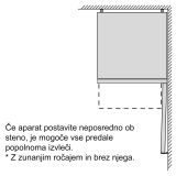 HLADILNIK IN ZAMRZOVALNIK BOSCH KGN33NLEB