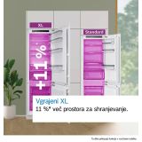 VGRADNI HLADILNIK Z ZAMRZOVALNIKOM BOSCH KIN96NSE0